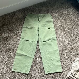 Green billabong pants